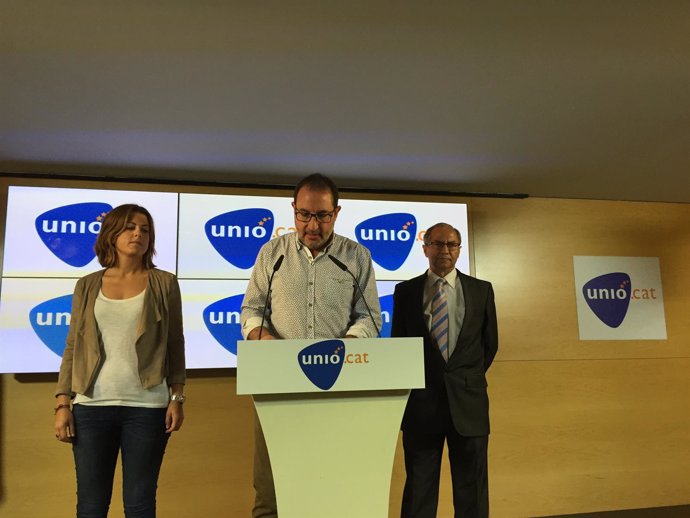 El candidato de UDC a la Presidencia de la Generalitat, Ramon Espadaler
