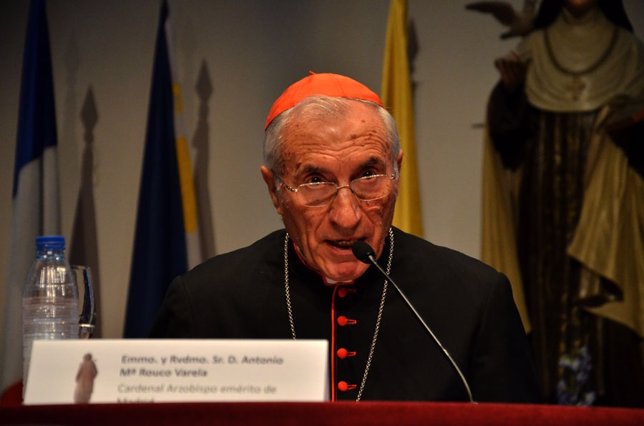 Rouco Varela, cardenal arzobispo emérito de Madrid. 