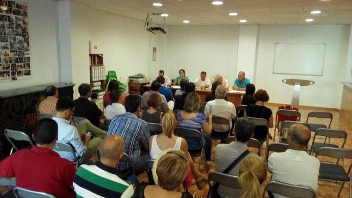 Reunión del PSOE de Granada con jóvenes agricultores