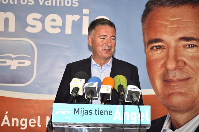 El candidato del PP a la Alcaldía de Estepona, Ángel Nozal