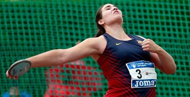 Sabina Asenjo, nuevo récord de España de disco