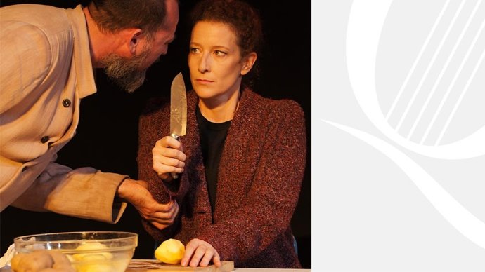 La lengua en pedazos.