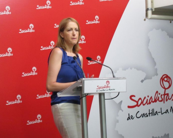 Cristina Maestre, portavoz del PSOE en C-LM