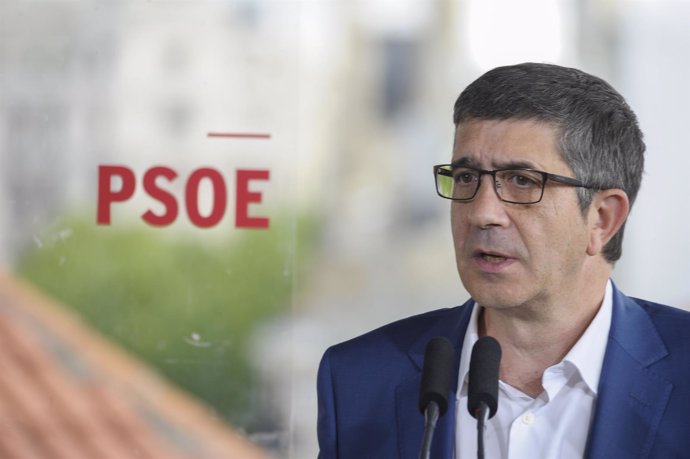 El secretario de Acción Política y Ciudadanía del PSOE, Patxi López