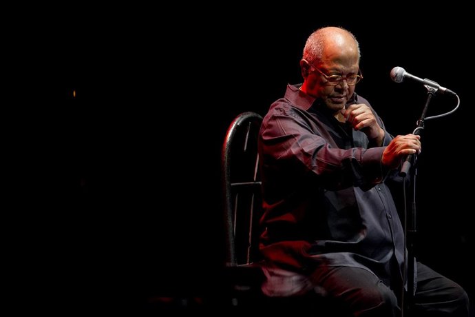 Concierto del cantautor cubano Pablo Milanés en el Teatro Cervantes