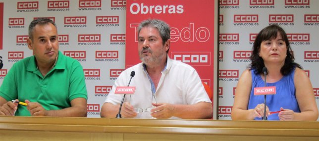 Jesús García Villaraco y Chelo Cuadra, CCOO