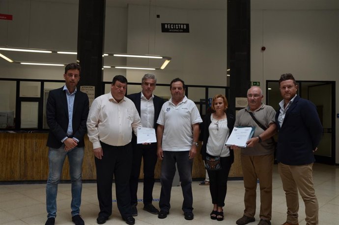 Registro de las peticiones en el Ayuntamiento