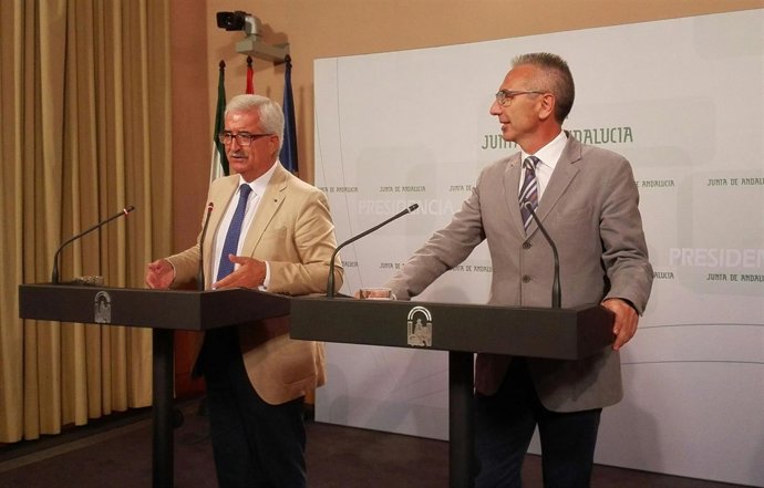 Manuel Jiménez Barrios y Miguel Ángel Vázquez 