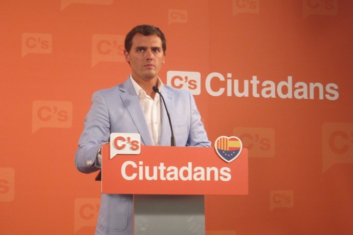 El líder de C's, Albert Rivera