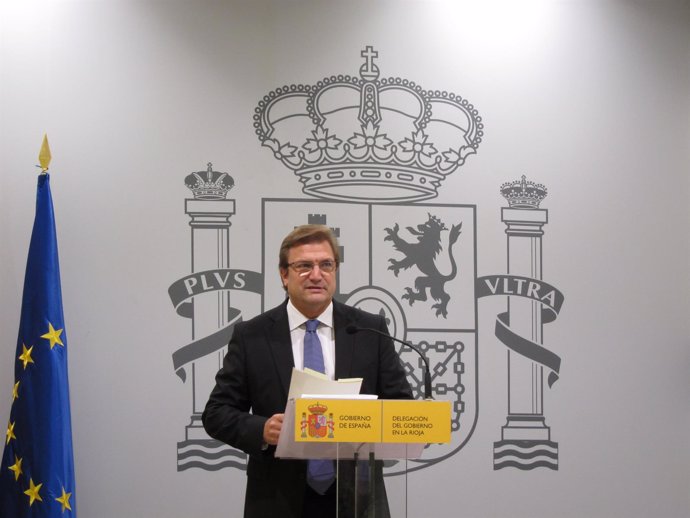 El delegado del Gobierno, Alberto Bretón, informa PGE 2016 para La Rioja