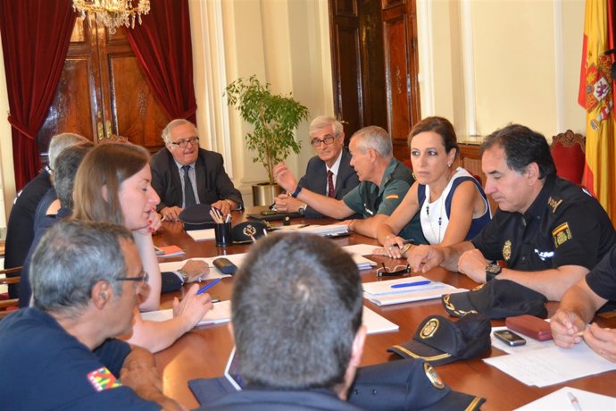 Junta Local Seguridad Fiestas De San Lorenzo (Fotografías Y Cortes De Voz De La 