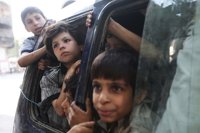 Los niños, la nueva arma de guerra en Siria