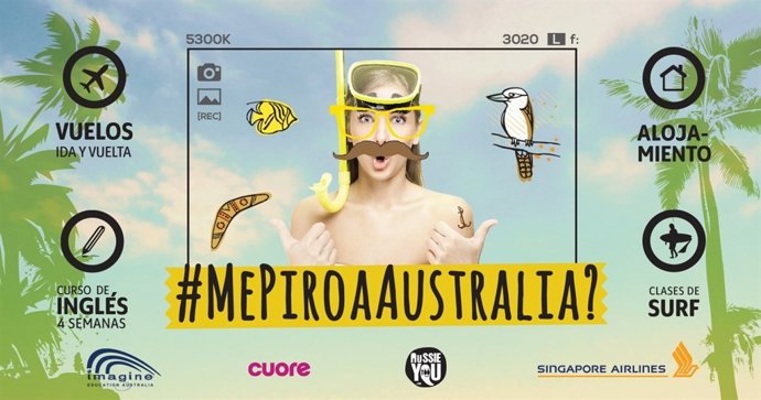 Concurso '#MePiroaAustralia' 