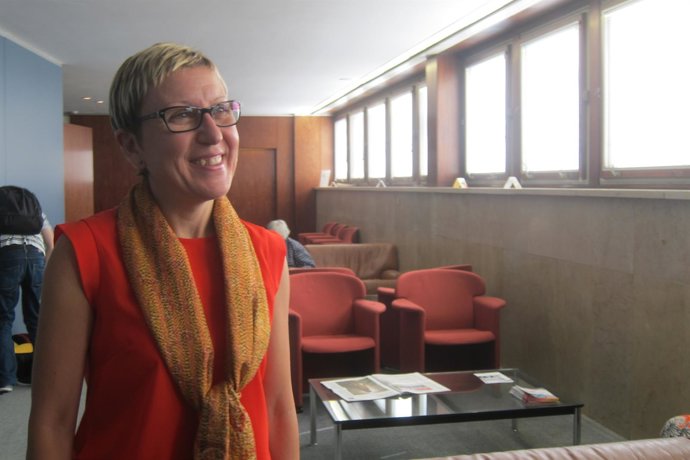 La portavoz del PSC en el Ayuntamiento de Barcelona, Carmen Andrés