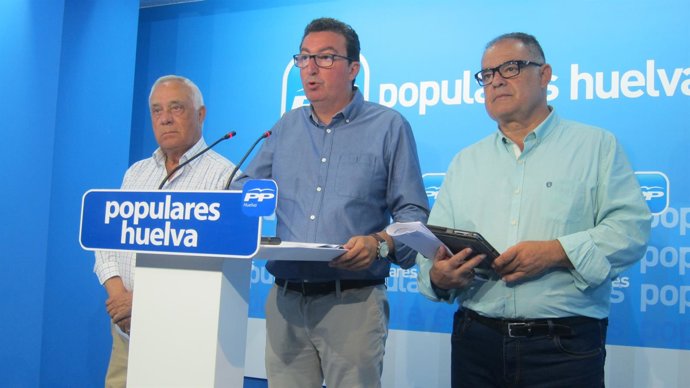El presidente del PP de Huelva, Manuel Andrés González.
