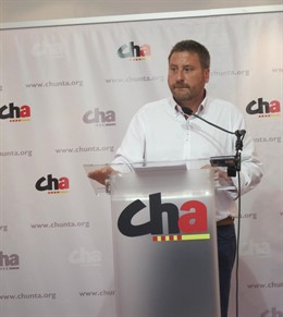 José Luis Soro, en la sede de la CHA.