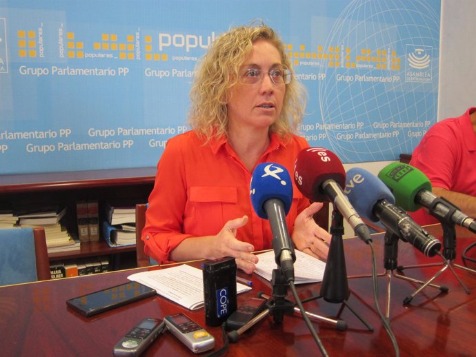 Diputada del PP en el Congreso por Badajoz Teresa Angulo