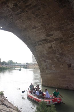 Ballesta y Ródenas observan el descubrimiento de la placa