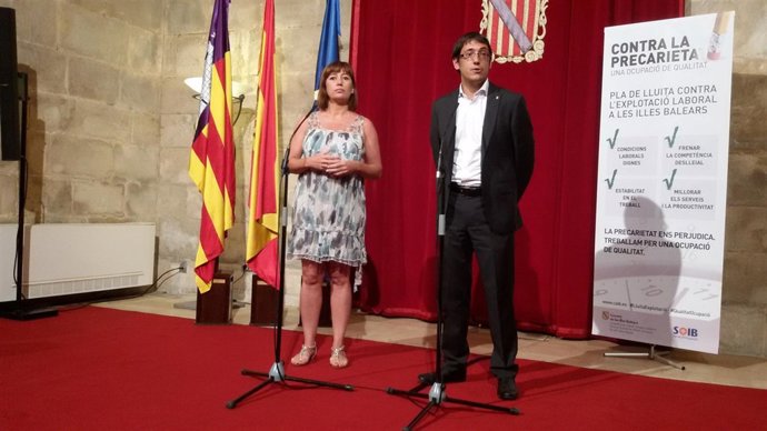 Francina Armengol y Iago Negueruela