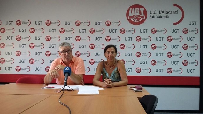 Rueda de prensa de UGT