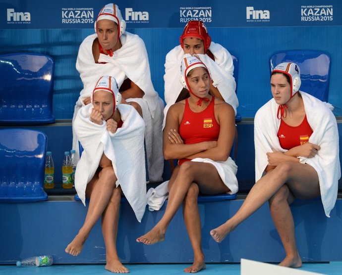La selección española femenina de waterpolo