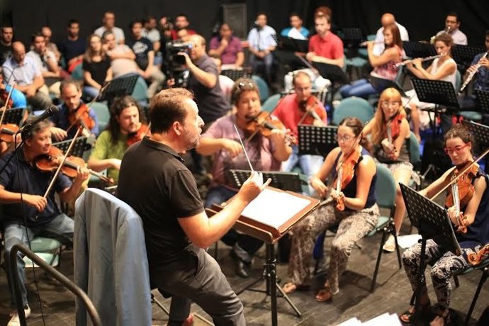 Encuentro de directores de orquesta en Huelva.