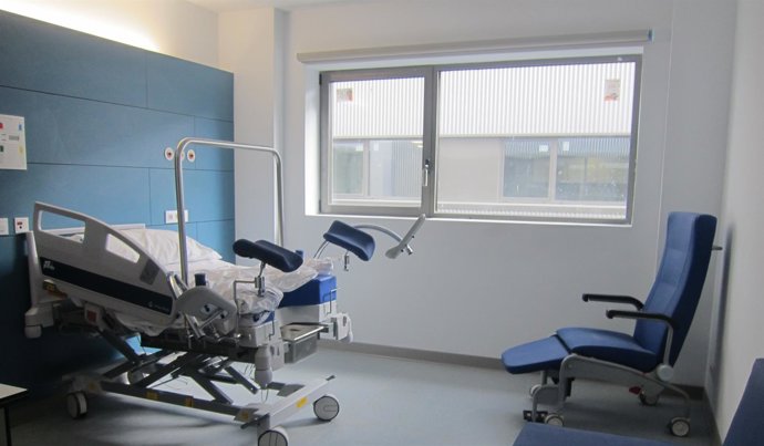 Habitación del área de obstetricia del nuevo Valdecilla