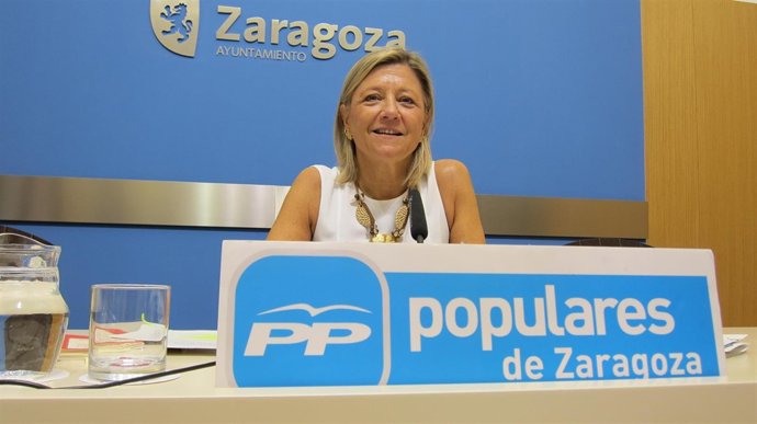La concejal del PP en el Ayuntamiento de Zaragoza, Patricia Cavero