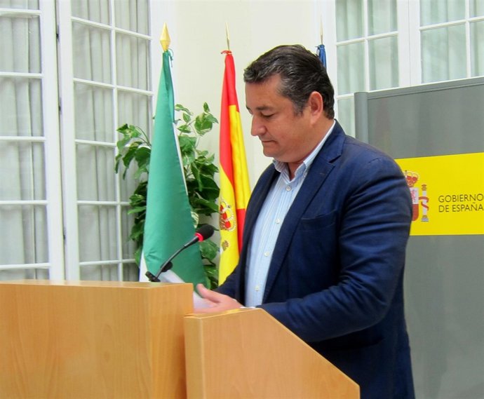 Antonio Sanz, delegado del Gobierno en Andalucía.