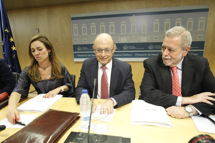 Montoro y Beteta en el Consejo de Política Fiscal y Financiera 