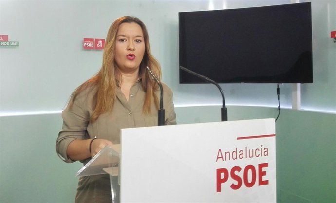 Verónica Pérez, hoy en rueda de prensa