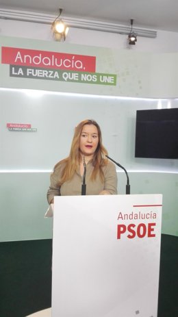Verónica Pérez, hoy en rueda de prensa