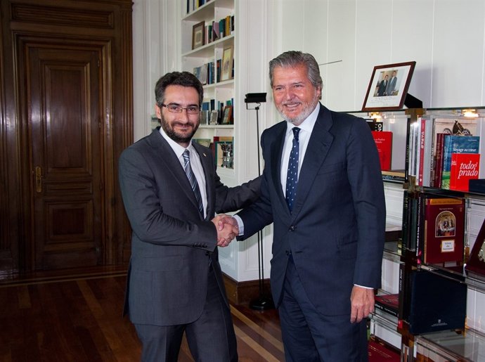 Eric Jover con Íñigo Méndez de Vigo