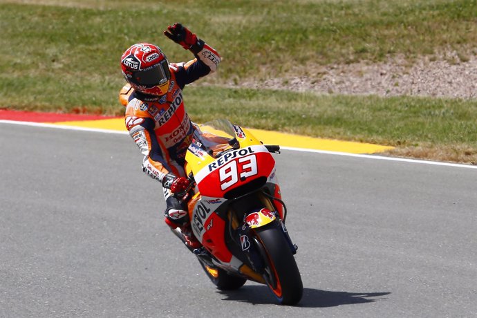 El piloto español de MotoGP Marc Márquez