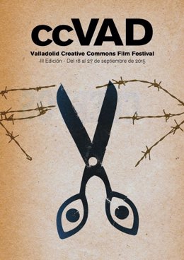 Cartel del festival de cine Creative Commons