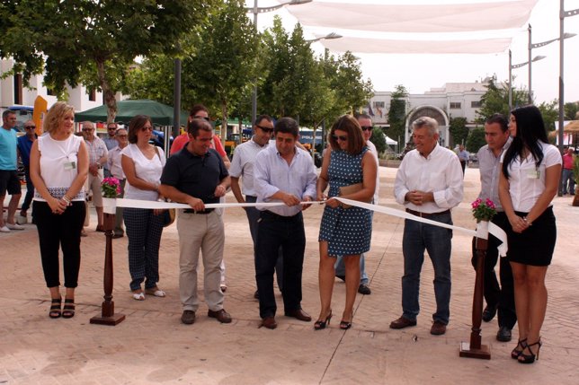 Inauguración de la II Feria de Maquinaria Agrícola de Peal de Becerro.