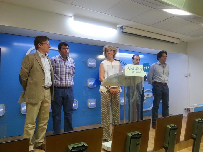 Esperanza Aguirre en el PP