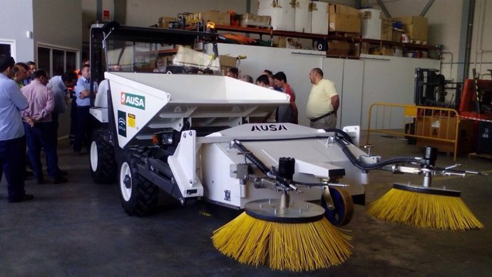 Barredora cedida a Guillena