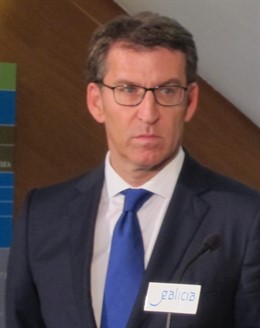 El presidente de la Xunta, Alberto Núñez Feijóo