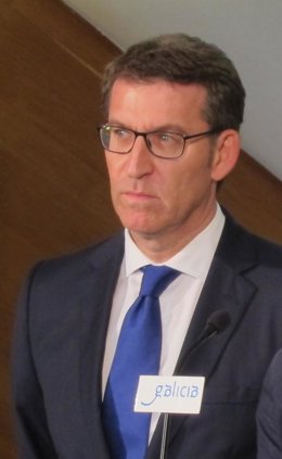 El presidente de la Xunta, Alberto Núñez Feijóo