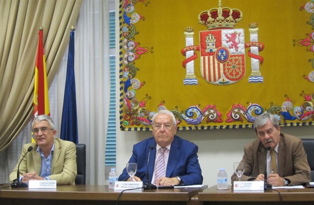 Ángel González, Jorge Hernández  y Luis Lorenzo.