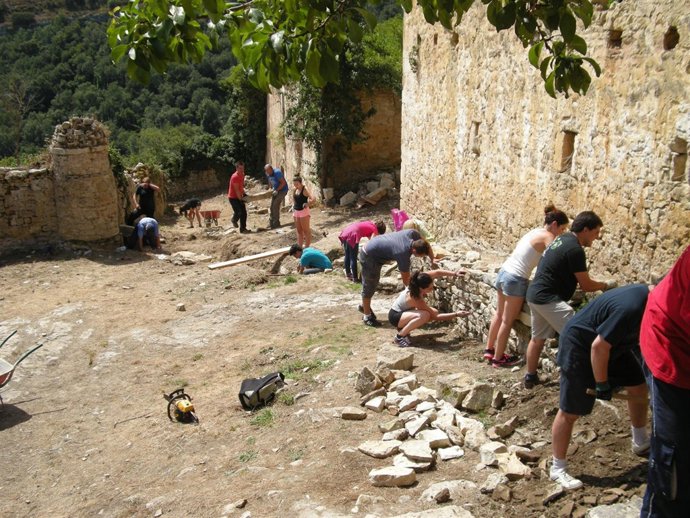 Trabajos en Monasterio