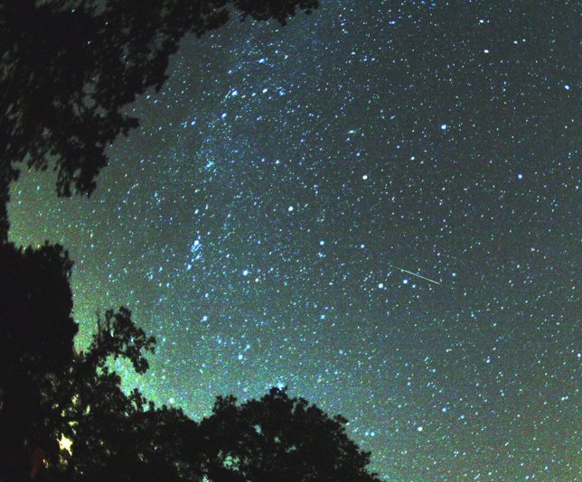 Lluvia de estrellas perseidas en 2007