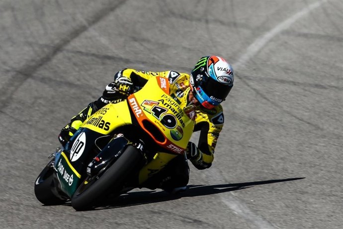   El Piloto Español De Moto2 Àlex Rins