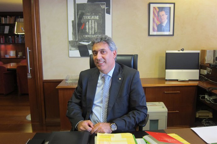 El conseller de Agricultura de la Generalitat, Jordi Ciuraneta