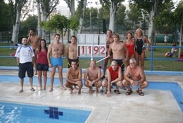 Maratón acuático de La Puebla de Alfindén 2014