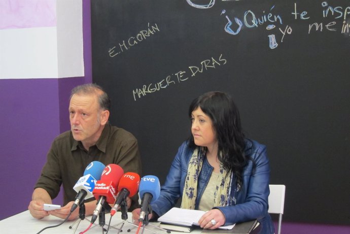 Roberto Uriarte y Asun  Merinero (Podemos)