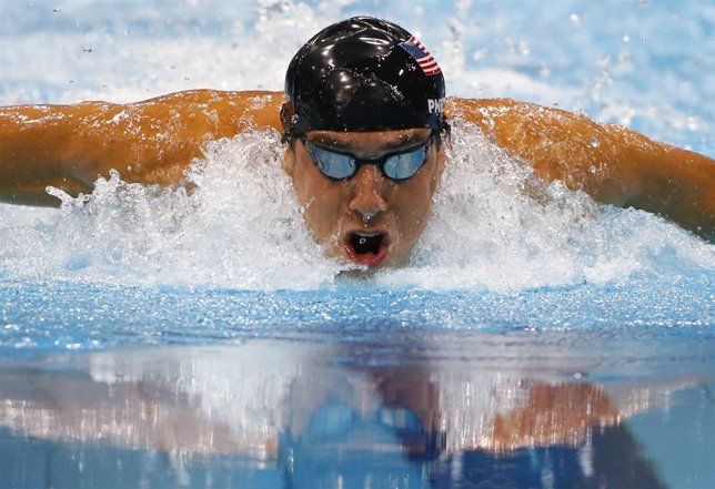 El nadador estadounidense Michael Phelps