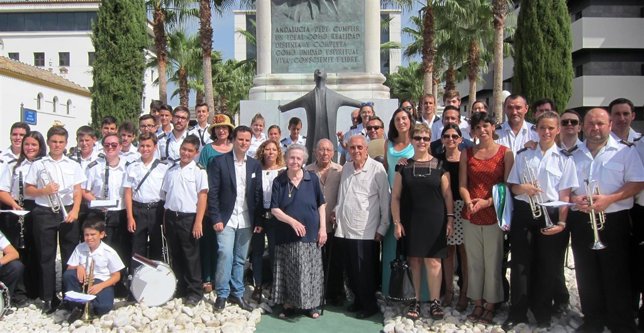 Acto de homenaje a Blas Infante en el 79 aniversario de su asesinato.