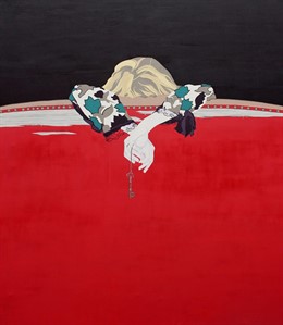 Una de las obras de 'Cuentan las musas', de Nekane Manrique